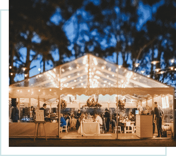 marquee wedding tent hire